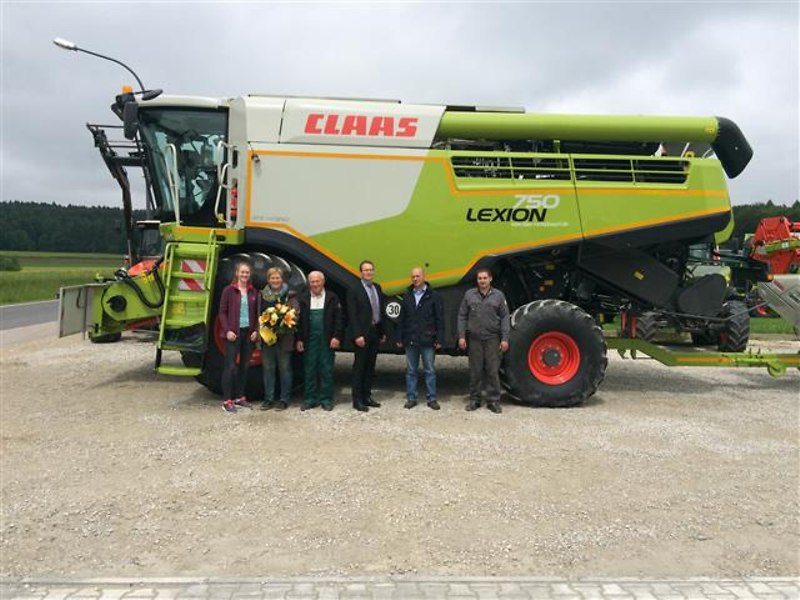 CLAAS Nordostbayern GmbH Wir gratulieren Andreas Weinfurtner, Rieden